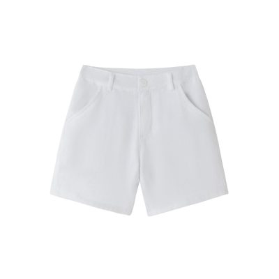 Bermuda Blanca de Lino para Niño Newness