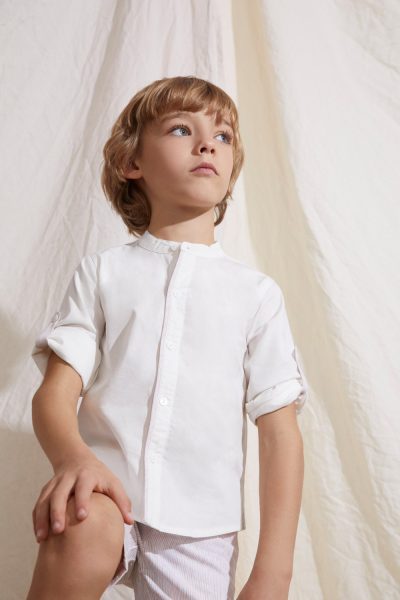 Camisa Rayitas Ceremonia para Niño Newness