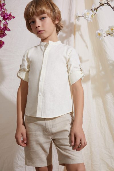Camisa Trabilla Ceremonia para Niño Newness