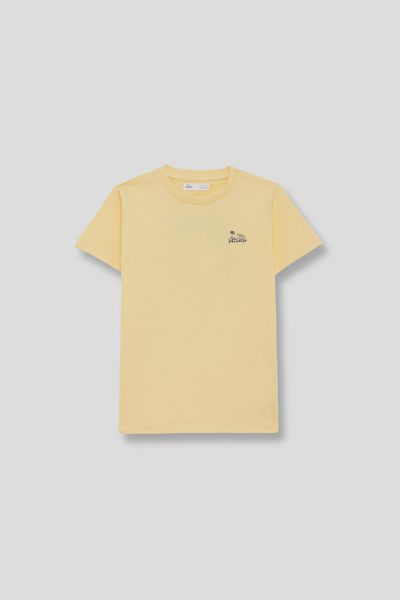 Camiseta Amarilla Surf para Niño Street Monkey
