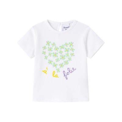 Camiseta Corazón Mariposa Newness