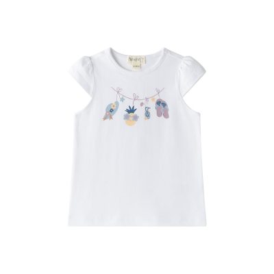 Camiseta Guirnalda para Niña Newness