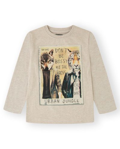 Camiseta Mister Beige para Niño Canada House