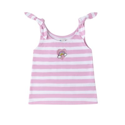 Camiseta Rayas para Niña Newness
