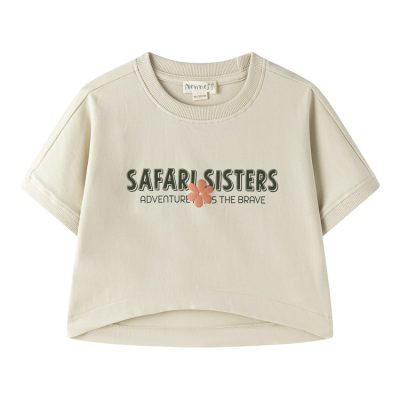 Camiseta Safari Sisters para Niña Newness