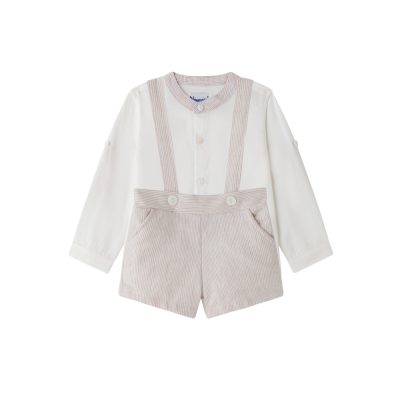 Conjunto Ceremonia Crudo para Bebé Newness