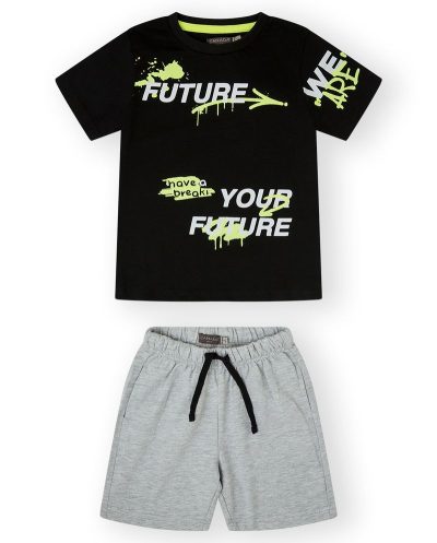 Conjunto Future Negro para Niño Canada House