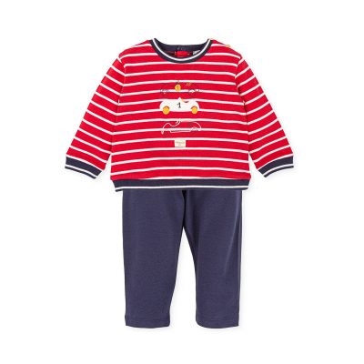 Conjunto Interlock Niño Colección Plastilina para Bebé Tutto Piccolo