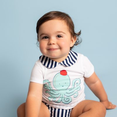Conjunto Navy Bebé Niño Foque