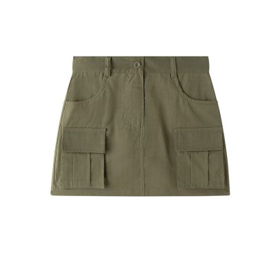 Falda Verde para Niña Newness