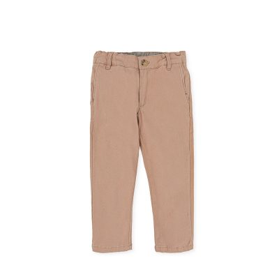 Pantalón Camel Colección Grafito para Niño Tutto Piccolo