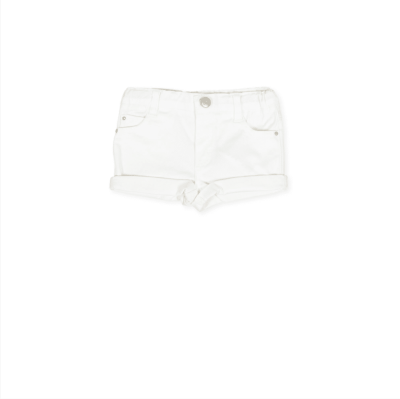 comprar pantalon corto en blanco de tutto piccolo