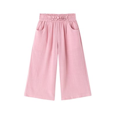 Pantalón Fluido Rosa para Niña Newness