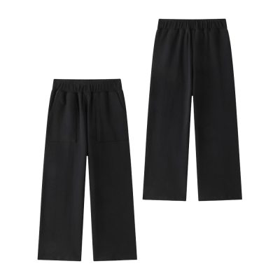 Pantalón Negro Algodón Newness