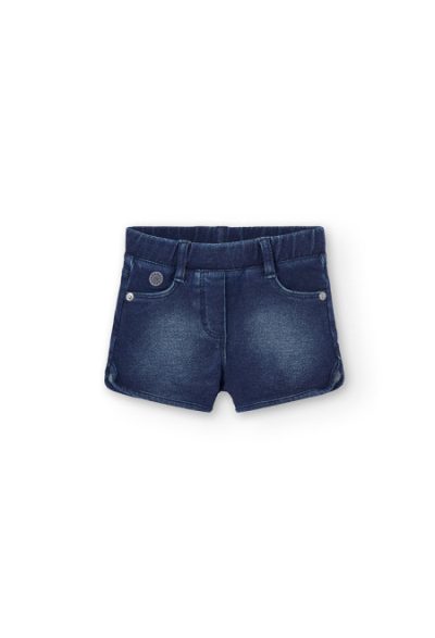 Short Denim Blue para Niña Boboli