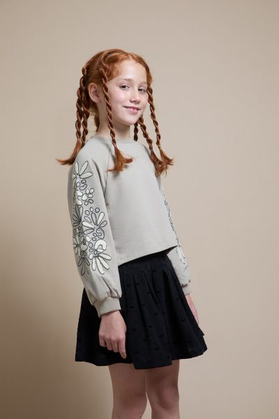 Sudadera Camel Estampada Newness