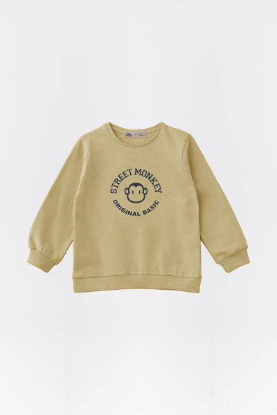 Sudadera Original Mostaza Street Monkey