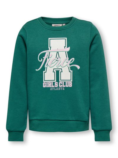 Sudadera Verde Fierce para Niña Only Kids