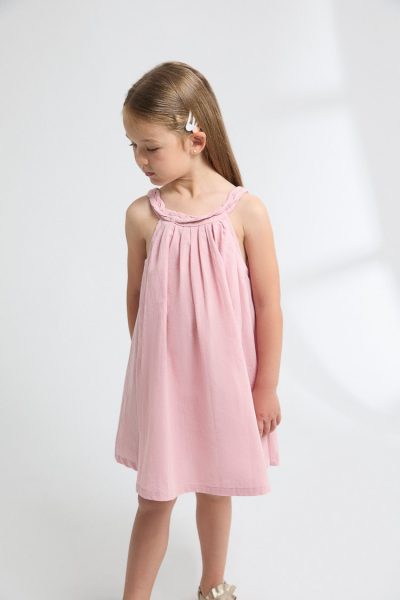 Vestido Rosa para Niña Newness